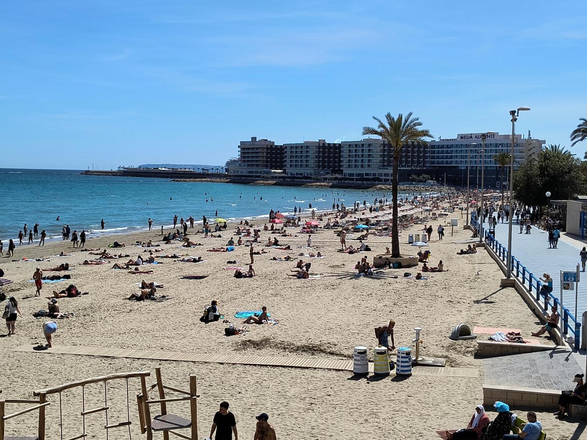 Apartamento Playa Alicante Exterior foto